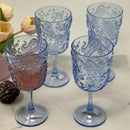 Paisley Acrylic Wine Glasses (Set of 4) by HouseOfZazla