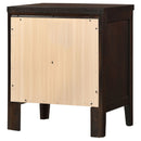 Garrett - 2 Drawer Nightstand - Cappuccino by HouseOfZazla