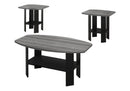 Table Set, Coffee, End, Side, Accent For Living Room (Set of 3) by HouseOfZazla