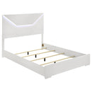Ives 4-piece Queen Bedroom Set White High Gloss