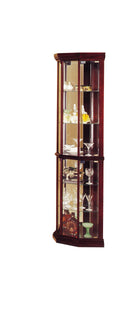 Huxley - Curio Cabinet (Corner) - Cherry by HouseOfZazla