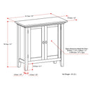 Redmond - Handcrafted Low Storage Cabinet by HouseOfZazla