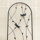 2 Pack Metal Garden Trellis 71" x 19.7" Rustproof Trellis for Climbing Plants