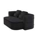 2 In 1 Foldable Sofa Bed With Multi Functional Blanket, Floor Lounge Sofa by HouseOfZazla
