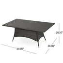 Corsica Rectangular Dining Table by HouseOfZazla