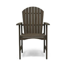 Outdoor Weather Resistant Acacia Wood Adirondack Dining Chairs (Set of 2) by HouseOfZazla