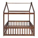 Bed House Bed Frame With Fence