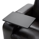 Power Motion Recliner With USB Charging Port And Hidden Arm Storage 2 Convenient Cup Holders Design And 360 Degree Swivel Tray Table by HouseOfZazla