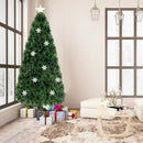 LED Optic Artificial Christmas Tree with Snowflakes by LJGDeals