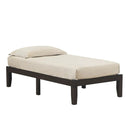 Twin Size 14 Inch Wooden Slats Bed Mattress Frame by LJGDeals