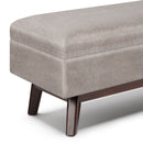 Owen - Upholstered Rectangular Storage Ottoman by Unique Piece Furniture