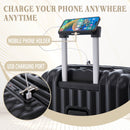 20" / 24" / 28" 3 Pieces / Set Spinner Wheel Luggage, Carry On Suitcase, With Cup Holder & USB Port & Phone Holder by HouseOfZazla