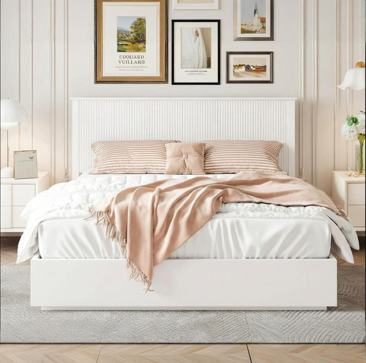 Stylish King Size Bed Frame, photo 2 of 10