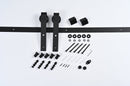 12FT Wood Double Sliding Barn Door Hardware