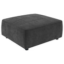 Vincent - 6 Piece Modular Sectional - Charcoal by HouseOfZazla