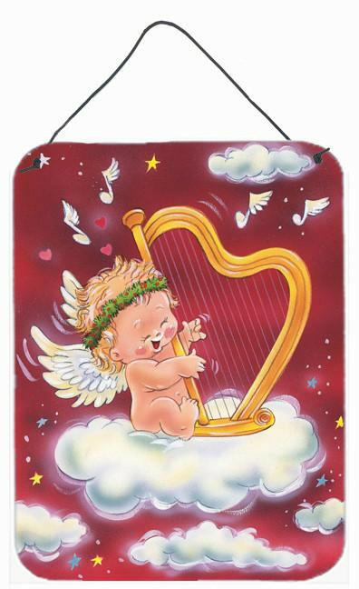 Angels with Harp Valentine's Wall or Door Hanging Prints AAH7273DS1216