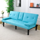 Sofa Bed With Foldable Design And Cup Holder