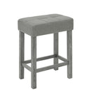 59 Inch Bar Table, Dining Table, Sofa Table with Power Outlet, 3 Upholstered Stools, 4 Piece Bar Table and Chair Set for Living Room, Dining Room, Kitchen by Montret