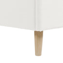 Stockholm - Modern Wavy Headboard Platform Bed by HouseOfZazla