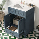 Bathroom Vanity With Sink, Storage Cabinet