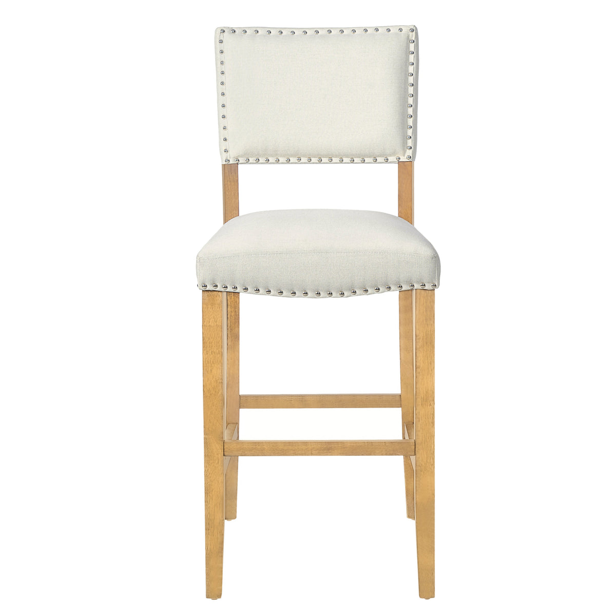 Barstools With Rivet Decoration - Set of 2, photo 5 of 10