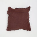 The Handwoven Fringe Cotton-Linen Pillow