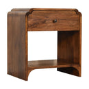 Newton - Nightstand With A Drawer And Open Shelf by Unique Piece Furniture
