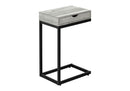 Accent Table, C - Shaped Contemporary Elegant Design by HouseOfZazla