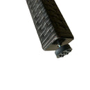 7 piece Outdoor Patio Wicker Dining Set Patio Wicker Furniture Dining Set w/Acacia Wood Top Brown Wicker + Cream Cushion