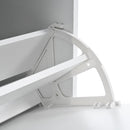 5-in-1 Entryway Bench with Coat Rack, Cushion and 4 Sturdy Hooks, 40.6" Wide Hall Tree with Shoe Storage Bench for Hallway, Entryway, Living Room