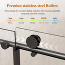 Frameless Single Sliding Shower Door