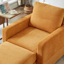Classic Corduroy Chaise Lounge