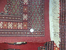 2' 8" X 10' Vintage Handmade Bokhara Turkoman Pakistani Wool Runner Rug Nice