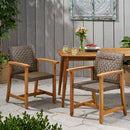 Hampton Dining Chair Set of 2 - Brown by HouseOfZazla