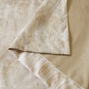 Printed Jacquard Grommet Top Total Blackout Curtain Panel