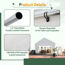 16x32 Ft Party Tent with Removable Sidewalls and Storage Bags by HouseOfZazla