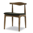 Destiny - Dining Chairs (Set of 2) - Black / Dark Brown by HouseOfZazla