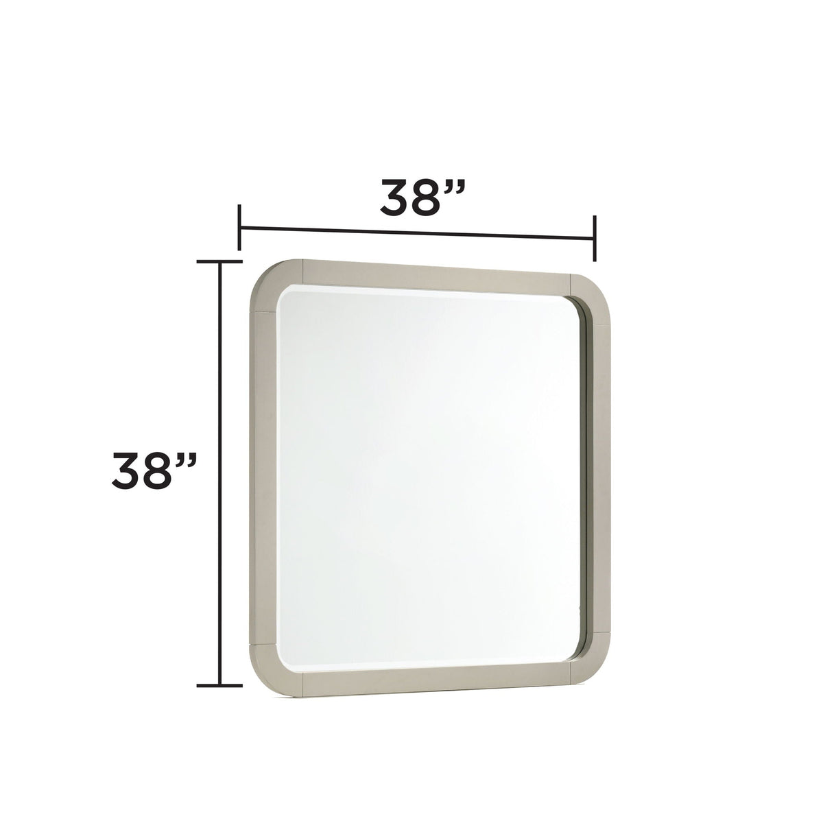 Aria - Mirror - Beige, photo 3 of 4