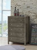 Transitional Elegant Storage Chest - Gray by HouseOfZazla