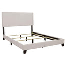 Ivory - Bed With Nailhead Trim by HouseOfZazla
