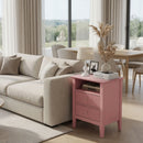 Fluted Nightstand With 2 Drawers by HouseOfZazla