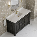 James Martin Brookfield 60" Single Bathroom Vanity, Black Onyx