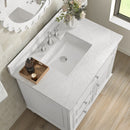 James Martin Lorelai 36" Single Bathroom Vanity, Bright White