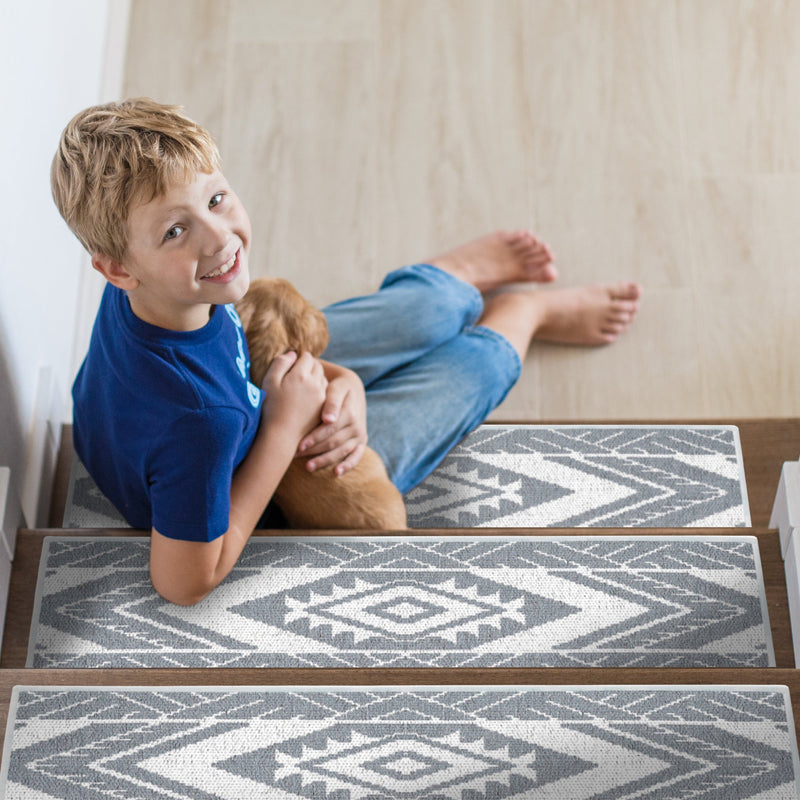 New Age Memorial Design 9" X 28" Stair Treads