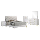 Kendall 5-piece California King Bedroom Set White