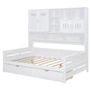 Daybed With All-In-One Cabinet And Shelf by Unique Piece Furniture