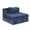Convertible Floor Sofa Bed With Fixed Shape Frame For Living Room by HouseOfZazla