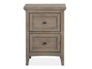 Paxton Place - Small Drawer Nightstand - Dovetail Gray by Unique Piece Furniture