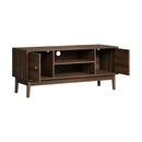 TV Stand, Entertainment Center With Storage, Media Console Table For Living Room - Walnut by HouseOfZazla