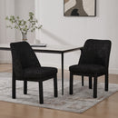 Wide Minimalist Dining Chair by HouseOfZazla